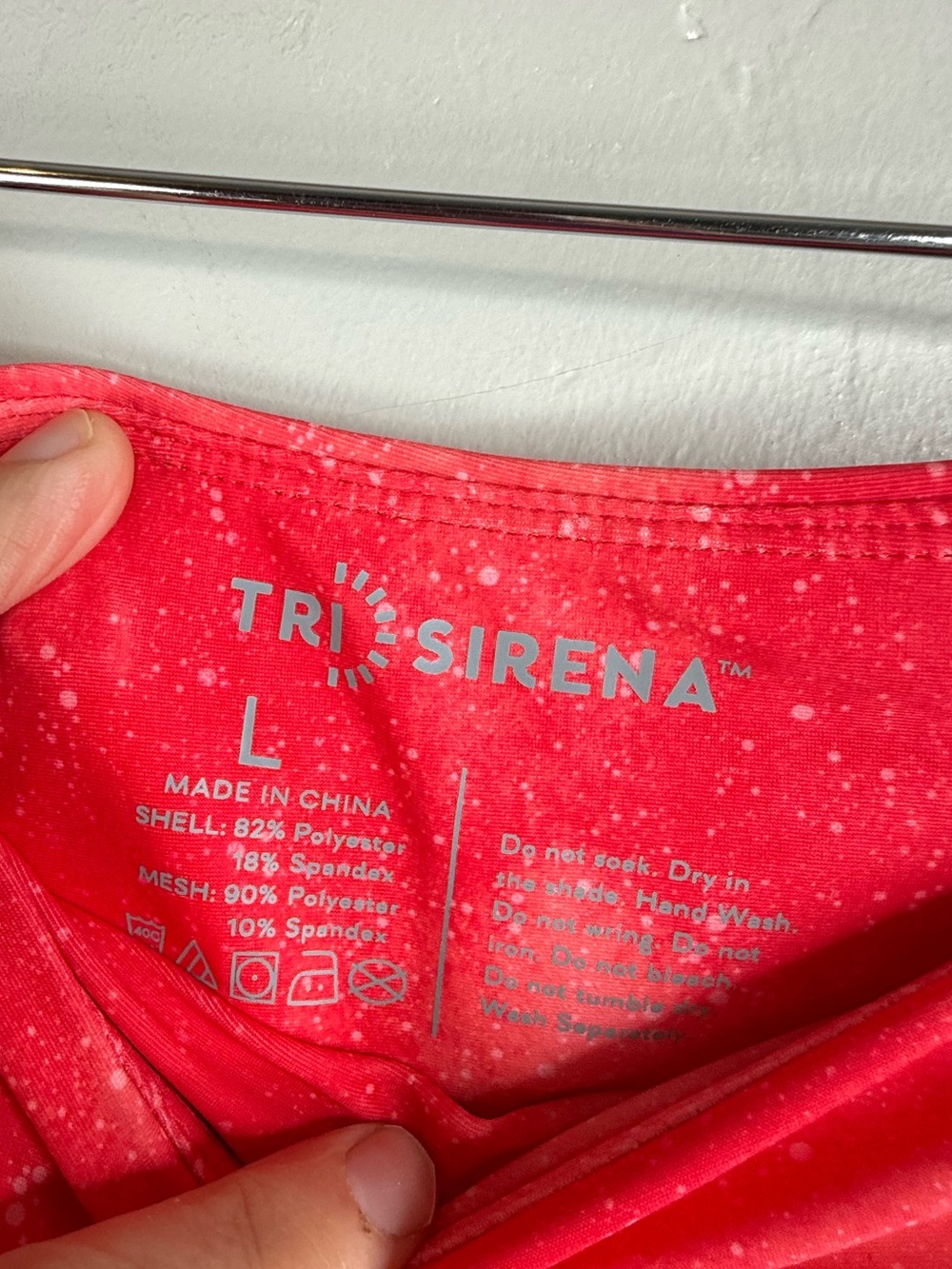 NWT Tri Sirena Cycling and Triathlon Tropical Print Top and Bottom Large - Picture 5 of 13